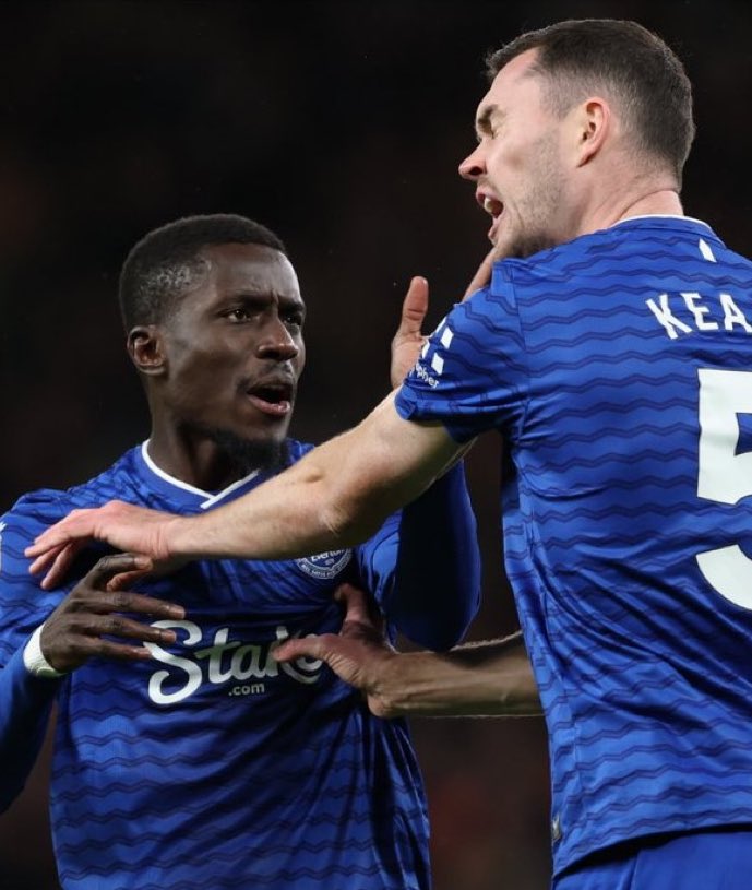 إدريسا جاي في المباراة