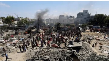 إصابة عشرات الفلسطينيين بالاختناق خلال اقتحام الاحتلال لقرية سالم