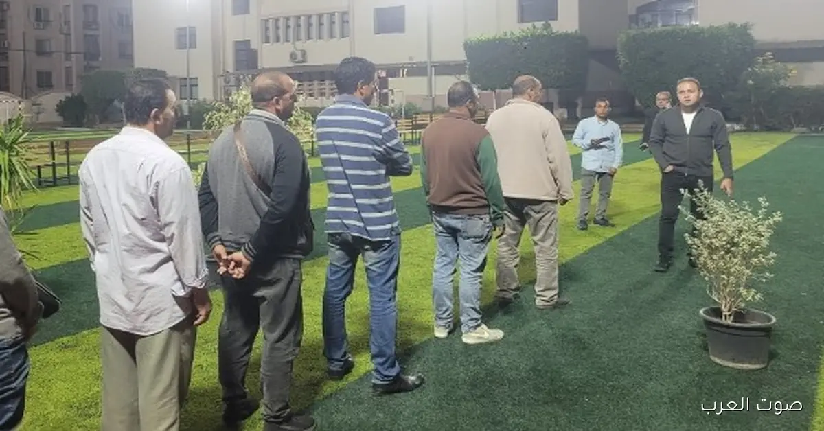 إقبال الناس على لجنة المدرسة البريطانية بالرحاب مستمر في الفترة المسائية