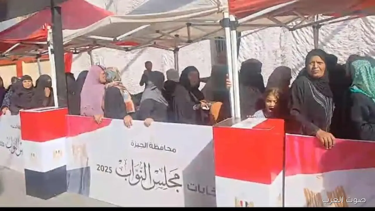 إقبال الناس يرجع تاني في اليوم التاني لانتخابات النواب بالرماية