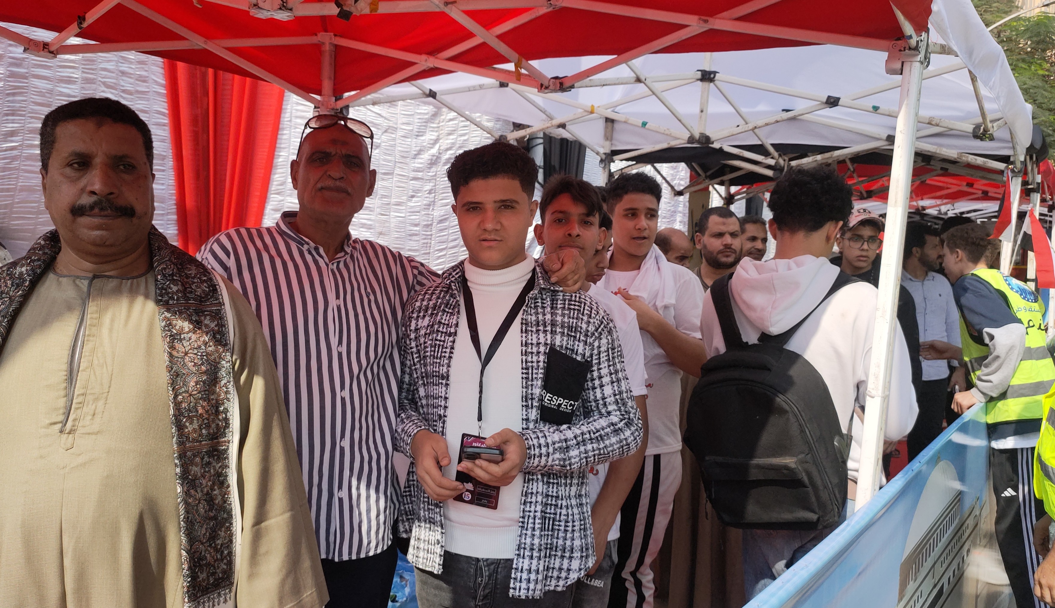 إقبال كبير على انتخابات مجلس النواب 2025 في لجنة هشام