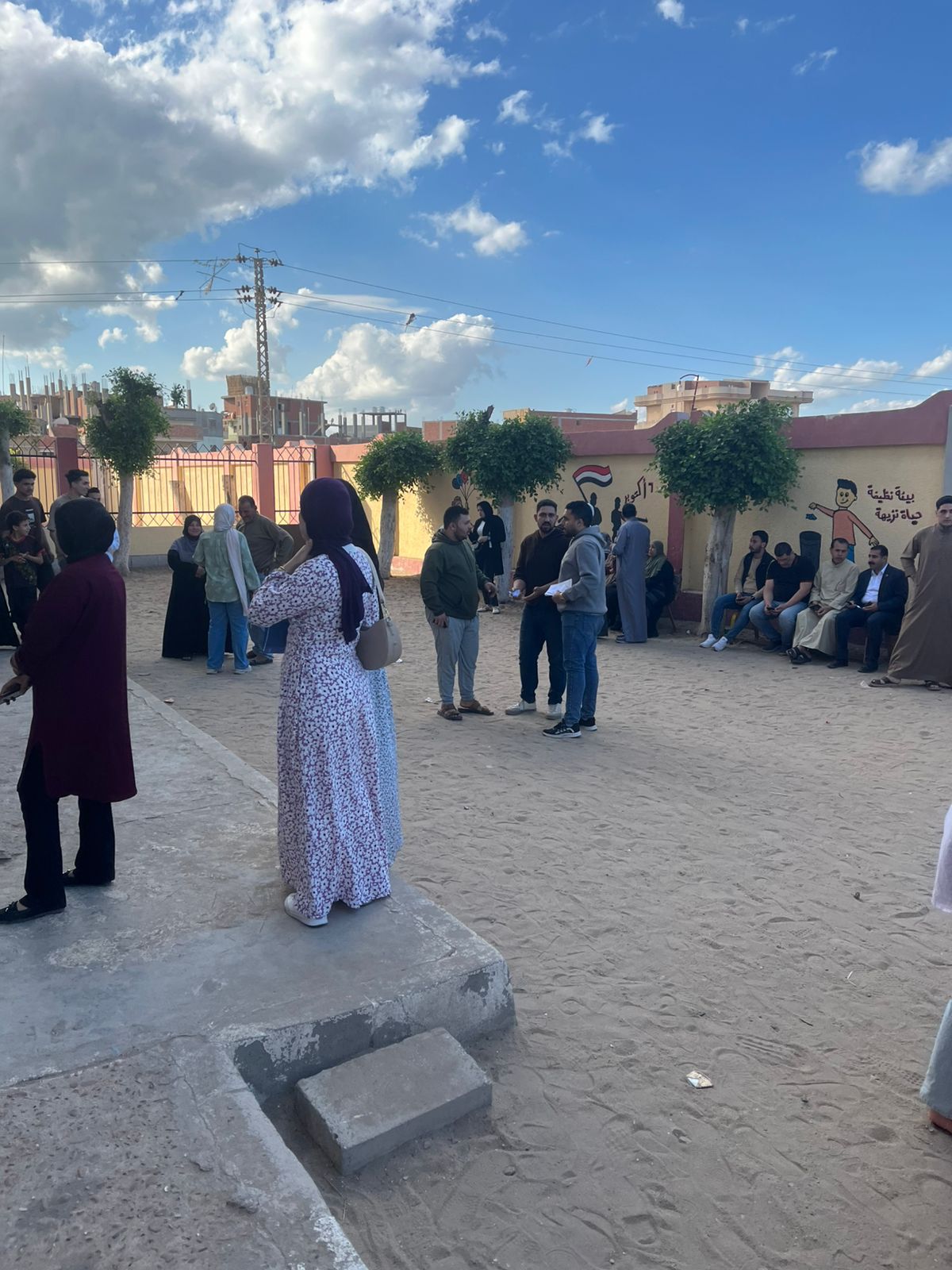 حضور مشرف بالجنة سعود البحرية في انتخابات مجلس النواب 2025