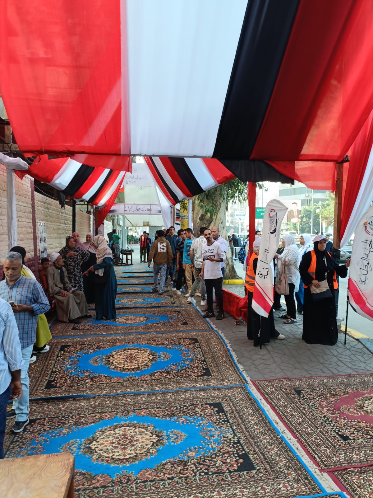 إقبال متوسط من الشباب في انتخابات مجلس النواب بالجيزة شوف