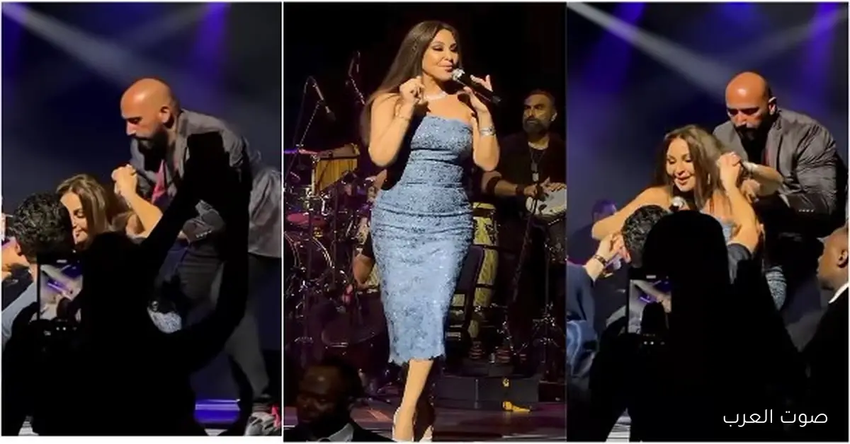 إليسا تخلي جمهورها في قلق بموقف غريب في حفل الإمارات