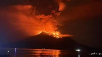 إندونيسيا بركان سيميرو يخلّي المئات يسيبوا بيوتهم