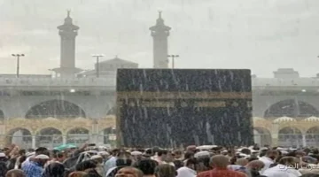 إنذار في مكة بسبب أمطار رعدية قوية الليلة