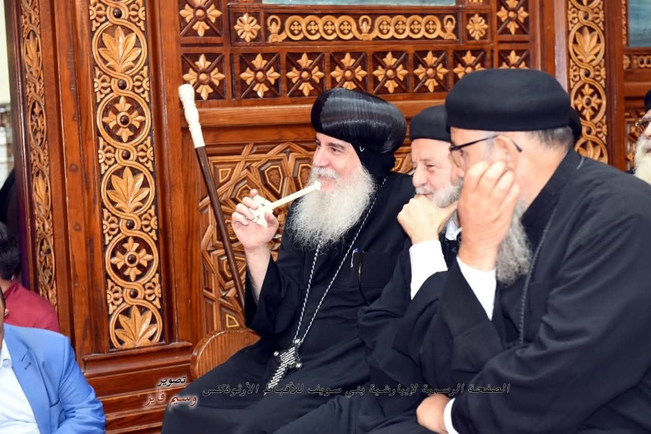 إيبارشية بني سويف تحتفل بذكرى وفاة مطرانها في ليلة روحية