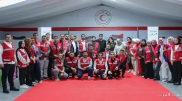 «اتحاد الشباب» يزور الهلال الأحمر ويشارك في تجهيز المساعدات الإنسانية لغزة 12 اتحاد الشباب يزور الهلال الأحمر ويشارك في تجهيز المساعدات الإنسانية