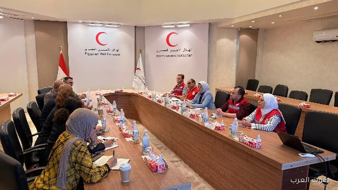 اجتماع بين الهلال الأحمر ومنظمة الصحة العالمية لتعزيز التعاون تفاصيل
