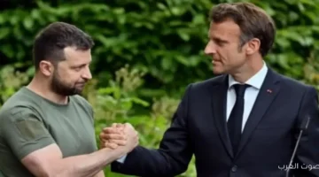 اجتماع منتظر بين زيلينسكي وماكرون في باريس يوم الاثنين