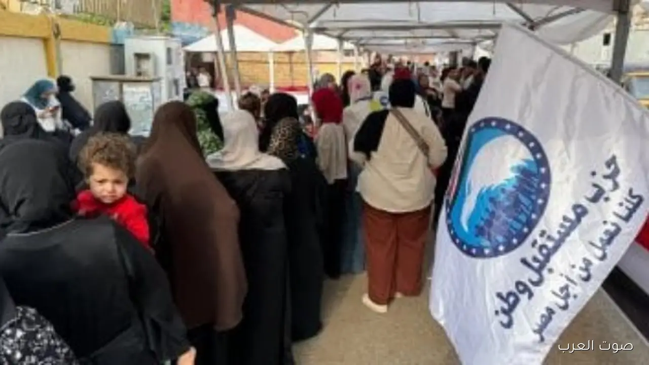 استئناف التصويت في لجان إمبابة بعد انتهاء ساعة الراحة في