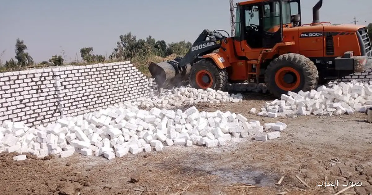 استصلاح الأراضي شال 22 حالة تعدي على الأراضي في أسبوع.. وخلص من تطهير 31 مسقى ومصرف