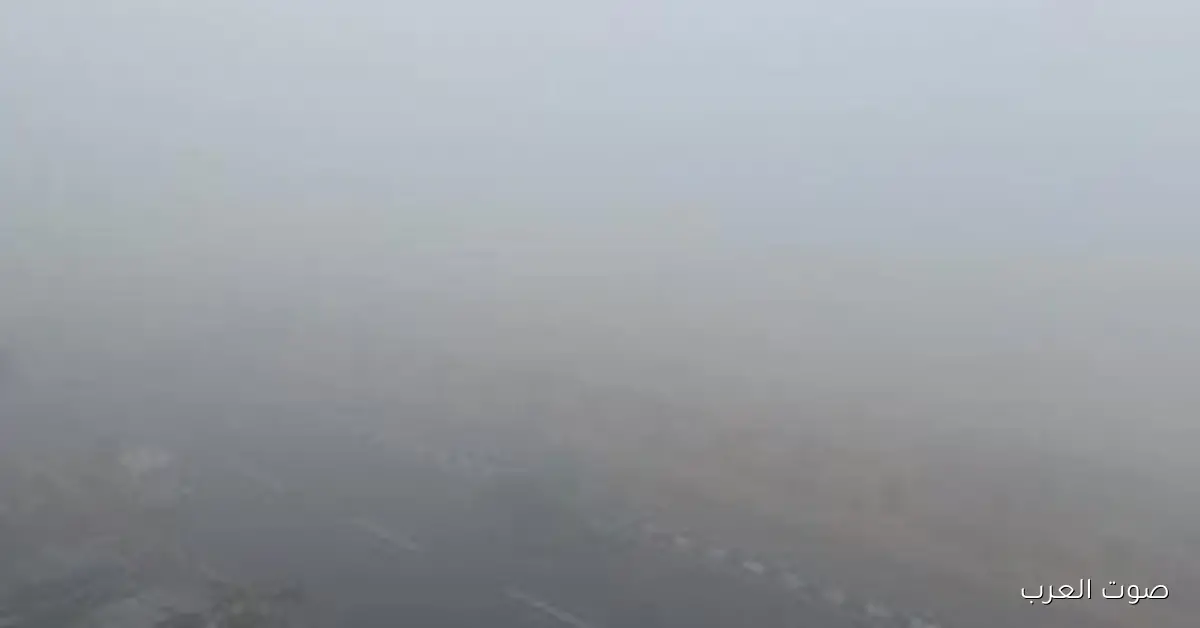 الأرصاد بتحذر: الضباب هيقلل الرؤية على الطرق خلال الساعات الجاية 2 الأرصاد بتحذر: الضباب هيقلل الرؤية على الطرق خلال الساعات الجاية