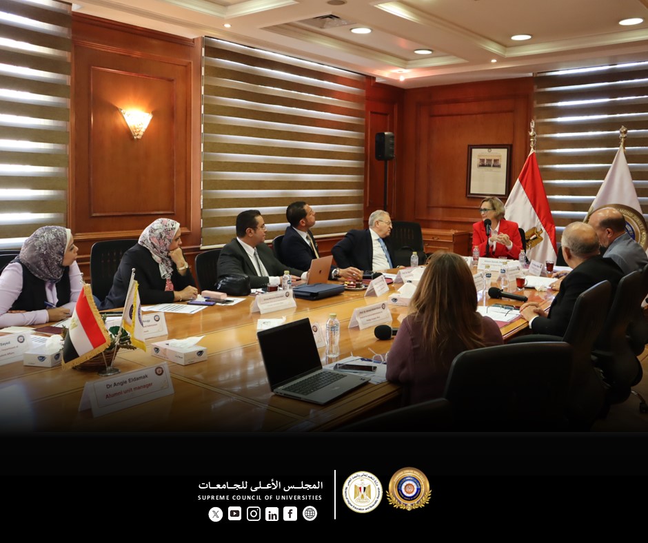 الأعلى للجامعات ينظم ورشة عمل عن دليل الطالب في الجامعة