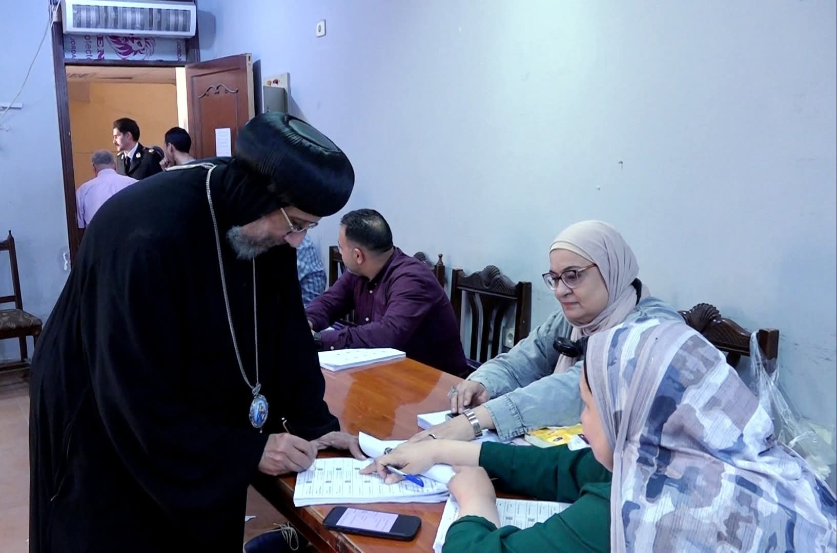 تصويت الأنبا إرميا