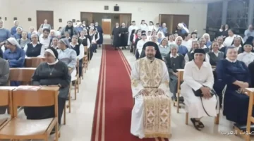 الأنبا باخوم يحضر اجتماع اتحاد الراهبات في مصر