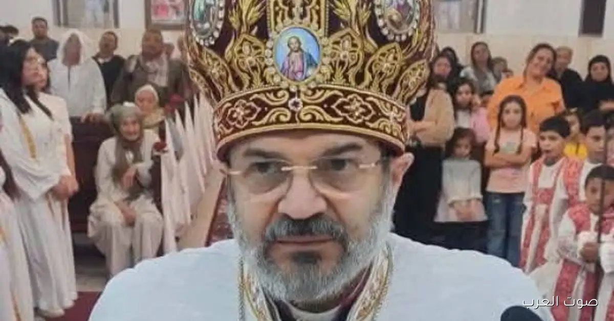 الأنبا توما يحتفل بقداس عيد الشهيد مار جرجس في كنيسته بالكتكاتة