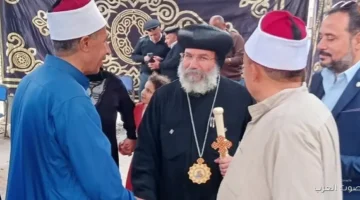 الأنبا صليب يشارك في التصويت بالمرحلة الثانية من انتخابات البرلمان