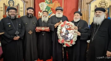 الأنبا ميخائيل يتحدث عايزين نشوف يسوع في نهضة مارجرجس بالتبين