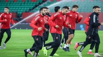 الأهلي بيخلي لاعبيه يرتاحوا 5 أيام بعد الرجوع من المغرب