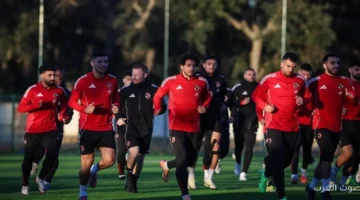 الأهلي يبدأ تمرينه الأول في المغرب قبل مباراة الجيش الملكي