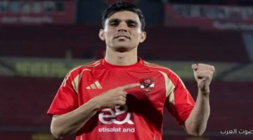 الأهلي يتقدم على الزمالك بهدف بن شرقي في الشوط الأول