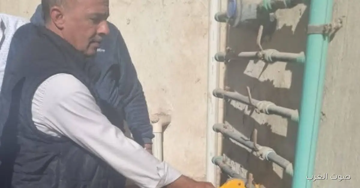 الإسكان: حملة أمنية ضد وصلات المياه غير القانونية