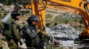 الاحتلال الإسرائيلي يهدم بيت تحت الإنشاء في الخضر جنوبي بيت