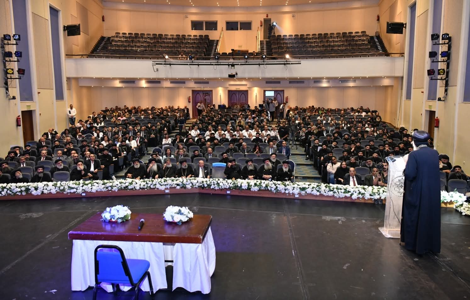 البابا تواضروس يتكلم عن رؤية النسيج في احتفالية COPTICAD 3 البابا تواضروس يتكلم عن رؤية النسيج في احتفالية COPTICAD