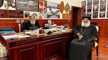 البابا تواضروس يستقبل الأنبا برنابا علشان يتكلموا عن شؤون إيبارشية تورينو وروما 18 البابا تواضروس يستقبل الأنبا برنابا علشان يتكلموا عن شؤون إيبارشية