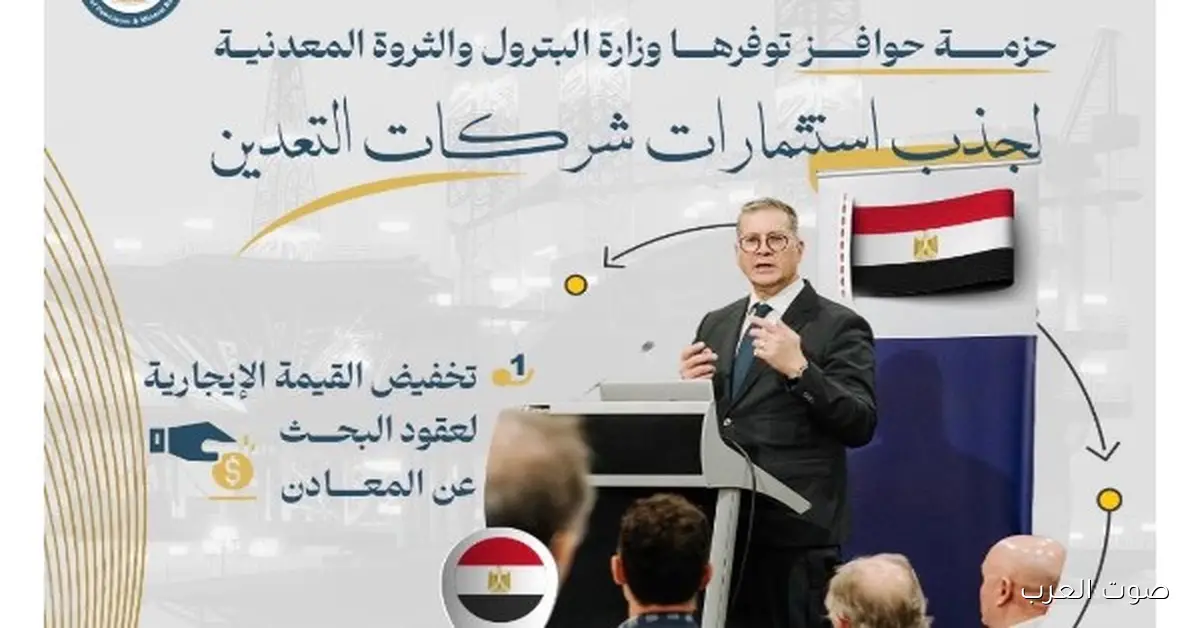 البترول بتعلن عن حوافز جديدة لجذب شركات التعدين للاستثمار