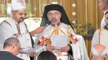 البطريرك الأنبا إبراهيم اسحق يحتفل بعيد شفيع كنيسة سان جورج
