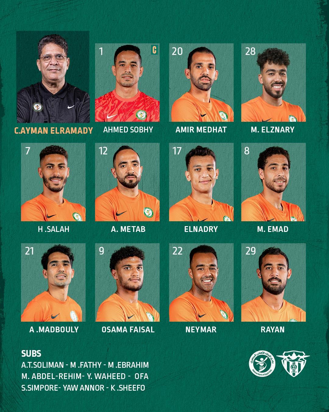 تشكيل البنك الأهلي