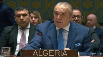 الجزائر لمجلس الأمن السلام في الشرق الأوسط مستحيل من غير