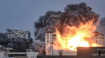 الجيش الإسرائيلي بيقوم بتفجيرات وتجريف في حي التفاح بغزة