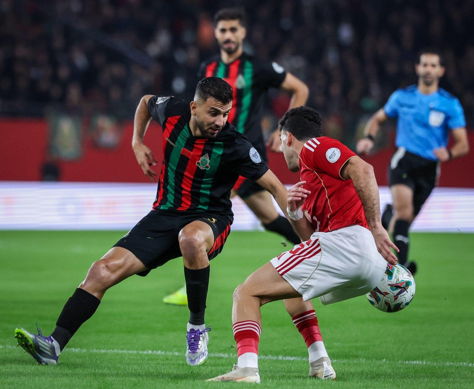 الجيش الملكي ضد الأهلي