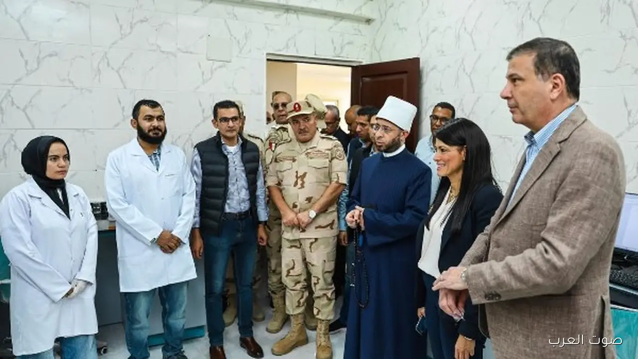 الحكومة تسلم 40 شخص مشروعات زراعية في سهل القاع بسيناء