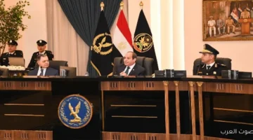 الرئيس السيسي للشباب في أكاديمية الشرطة دوري بدأ والفن والقيم