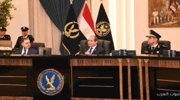 الرئيس السيسي يد الله كانت معانا ولسه معانا البلد دي