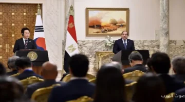 الرئيس السيسي يناقش مع نظيره الكوري إنشاء جامعة كورية وزيادة