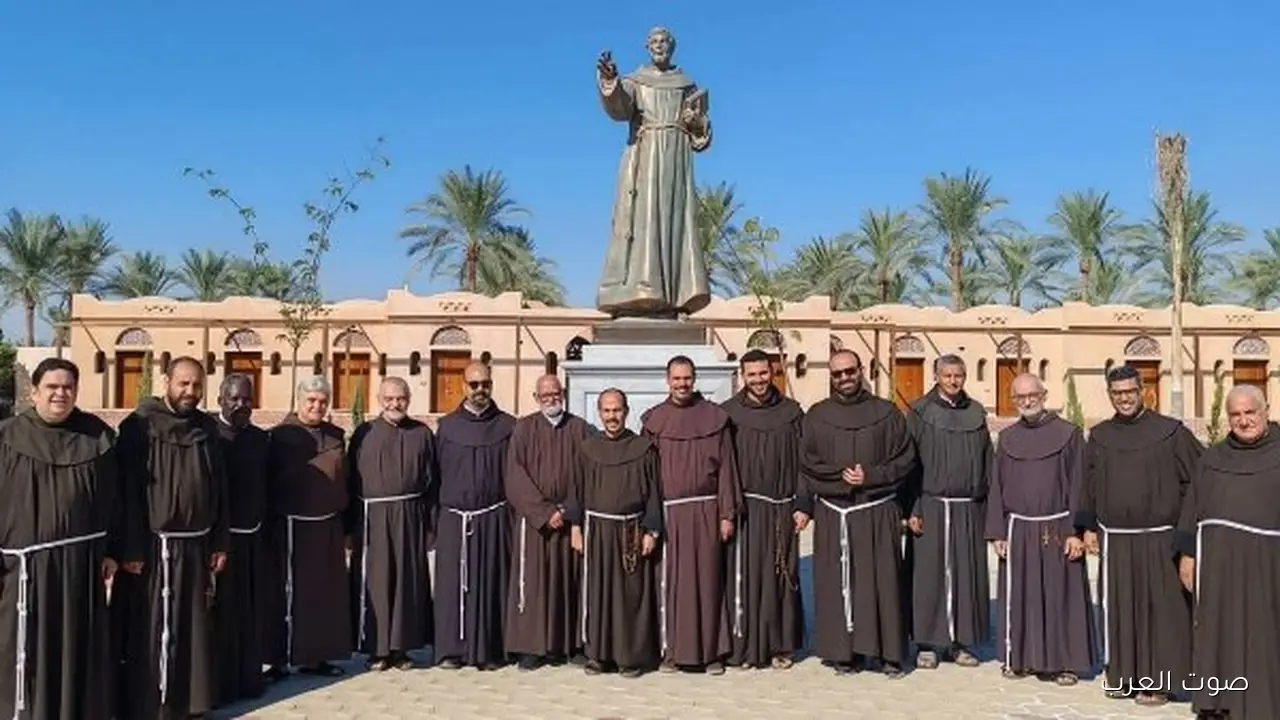 الرهبان الفرنسيسكان في مصر يبدأوا رياضتهم الروحية لعام 2025 في