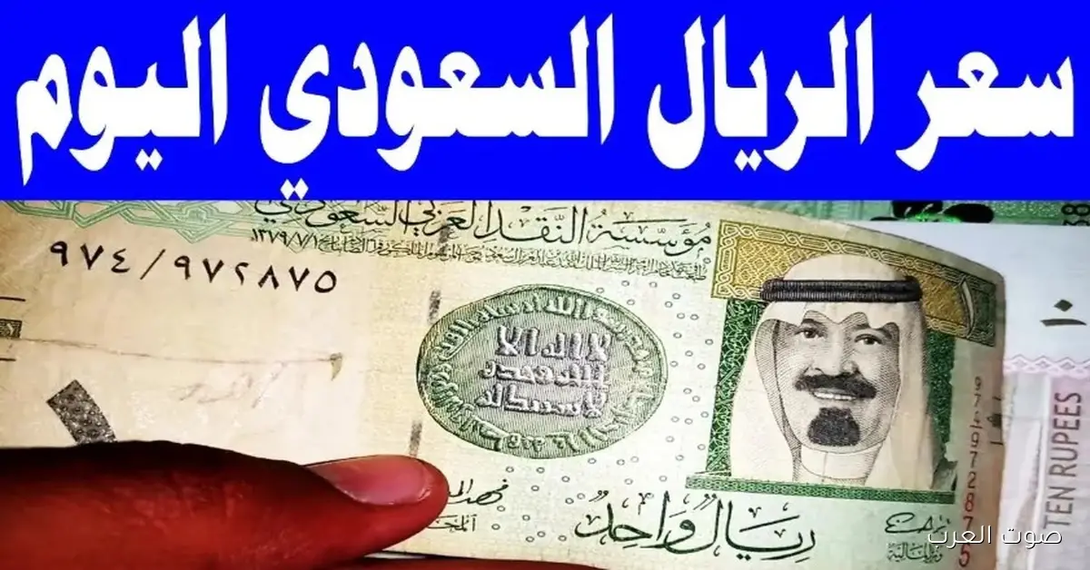 سعر الريال السعودي مقابل الجنية المصري اليوم الثلاثاء 25 نوفمبر 2025 في البنوك والسوق السوداء