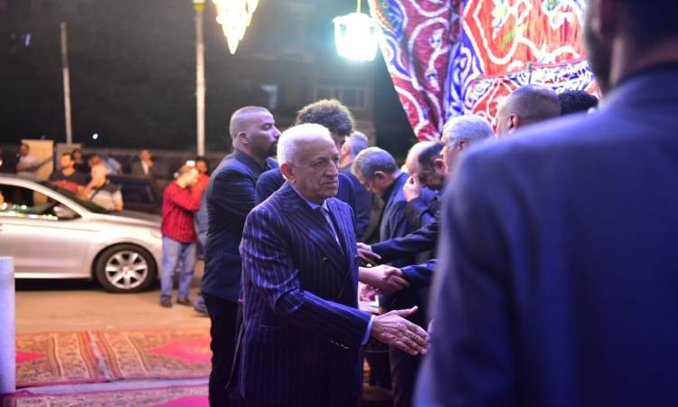 نجوم الكرة المصرية في عزاء الراحل محمد صبري