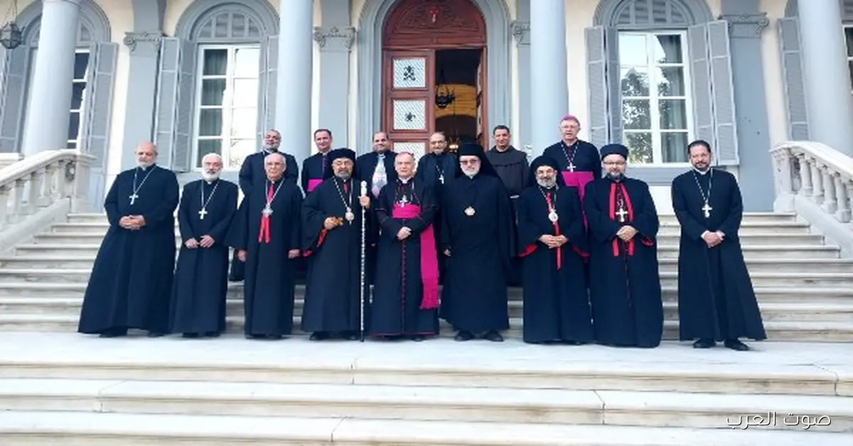 السفير البابوي في مصر يستقبل البطاركة والأساقفة الكاثوليك في نهاية اجتماعاتهم