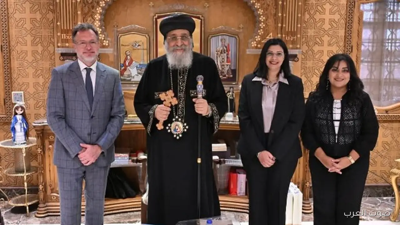 السفير الكندي يمدح العلاقات بين مصر وكندا ودور الكنيسة في