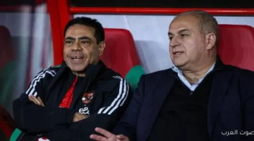 السفير المصري يتابع تدريب الأهلي في المغرب