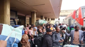 السكك الحديدية المصرية تكمل جهودها في نقل الأشقاء السودانيين 33