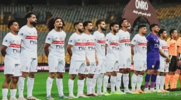 السوبر المصري أحمد عبدالرؤوف يدي محاضرة للاعبي الزمالك قبل ماتش