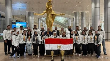 الشباب والرياضة تستقبل أبطال منتخب مصر لكرة السرعة بعد فوزهم