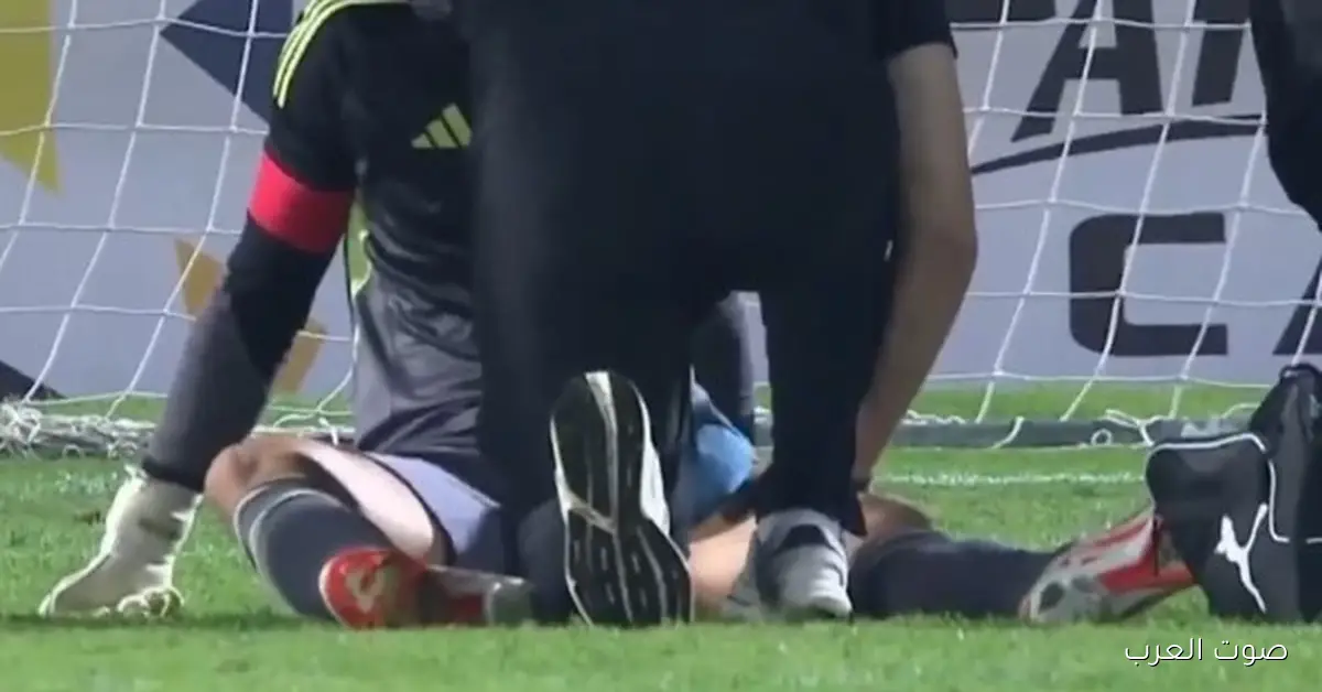 الشناوي يترك مباراة الأهلي ضد شبيبة القبائل مصاب وشوبير ينزل بداله